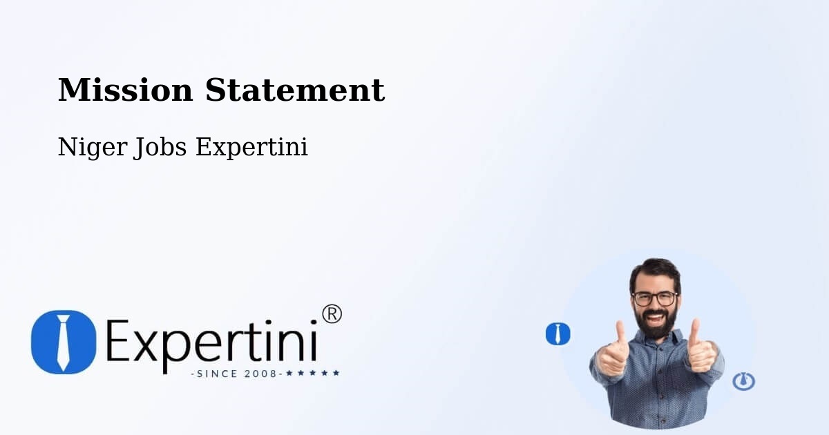 Corporate Mission – Tanout - Niger Jobs Expertini